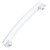 Upgraded Vsttar Parts WB15X21101 Microwave Oven Door Handle, Compatible with General Electric (GE) Microwave, Replaces AP5790530, PS8754188 (White)