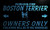 Boston Terrier Owners Parking Only LED Sign Neon Light Sign Display n145-b(c)