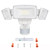 WHDZ 230V 3 Head LED Security Light 42W Motion Sensor Lights Outdoor Adjustable Flood Lights IP65 Waterproof 3000LM 6000K