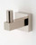 Jaclo 4279-SC Cubix Robe Hook, Satin Chrome, Satin Chrome