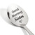 Good Morning Sister Engraved Spoon, Sisters Coffee Spoon Stainless Steel Teaspoon Gift for Graduation Birthday Christmas