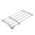 CHILDWEET 1pc Wardrobe Layered Partition Drawer Adjustable Shelf Heavy Duty Tension Rod Rack Wall Mount Closet Partition Shelf Adjustable Wall Shelf Wardrobe Storage Rack Gasket