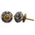 Indian Shelf 2 Pieces Unique Drawer Pulls and Knobs | Leaf Kid Drawer Pulls | Cream Western Knobs | Ceramic Unique Knobs for Cabinets and Drawers | Western Drawer Knobs | Dresser Knobs Wood