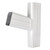 VYH Downspout Gutter Y Connector 2x3 Standard Left High Gloss White Downspout Y Connector 2x3, Gutter Y Connector, Rain Gutter Downspout