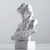 Musical Greek Goddess Statue Decor,6 Inch Roman Bust Sculpture Home Decor,White Resin Artemis Statues for Home Decor Coffee Table Office Living Room Collection Figurines Greek Mythology Art Decoration