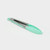 2 Pc 7" Stainless Steel Silicone Mini Tongs, Teal