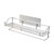 Housoutil Bathroom Organizer Shelf Rustproof Basket Shower Organizer Bathroom Shelf Silver Multifunction Shelf Kitchen Storage Rack Bathroom Organizer Shelf Shower Organizer