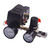 FBANG air compressor pressure switch with pressure regulator, 90-120 PSI pressure gauge accessory air compressor switch
