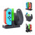 navor Controller Dock Stand - Joy-Con Charger Dock for Nintendo Switch Gaming Controllers - Charging Dock for Joy-con and Pro Controller with Type C Cable - USB Charging Docking Joycon Station