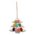 Creative Co-Op Wool Felt Tree Ornament, Multicolor