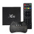 [Free Wireless Keyboard] AMGUR X96 Mini Android 7.1 TV Box Amlogic S905W Quad Core 2GB Android TV Box 16GB ROM UHD 4K Smart TV Box Support 3D WIFI VP9