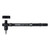 Vessel TD-71 Plate Ratchet Screwdriver (+2 Bit Included) Black