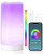 AMERCOT Smart Table Lamp, Dimmable LED Nightstand Lamp for Bedrooms, Compatible with Alexa, Google Assistant, Siri, Bedside Lamp, Tunable White and RGB, Touch Lamp, Voice and APP Control