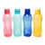 Tupperware Fliptop Water Bottle Set, 750Ml, Set Of 4