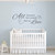 All Because Two People Fell in Love Nursery Wall Quotes Love Vinyl Sayings Family Wall Decal(13x34" Black)
