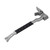 Garosa Claw Bar Multi Function Demolition Tool Hammer Nail Puller Chisel Pry Bar Manganese Steel Multi Use for Prying Chiselling Knocking Installation Black Silver