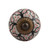 Indian Shelf 8 Pieces Shabby Chic Knobs | Floral Door Knobs Kitchen Cabinets | Black Knobs for Drawers | Ceramic Dresser Knobs Girls Room | Pull Knob | Dresser Pull
