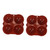 Hemoton 2pcs Cake Mold Silicone Cupcake Sphere Cake Pan Silicone Molds Round Fondant Silicone Baking Wedding Cake Molds Food Grade Silicone Red Chocolate Pudding Mold Silicone Cake Mold