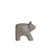 Creative Co-Op Marble Bear Bookend, Beige