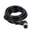 Elecbee M12 4 Pin Cable Connector Female Right Angle Overmolded Cable 3M AWG22 A Code M12 Female Right Angle 4 Pin Connector