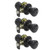 Gobrico Tulip Style Entrance Door Locks Oil Rubbed Bronze Keyed-Alike Exterior Door Knob 3pack