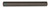 Bondhus 33274 9mm ProHold Socket Hex Bit without Socket with ProGuard Finish, 2"