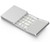 Erkovia Foldable Bluetooth Keyboard, Tri- Foldable Portable Wireless Keyboard with Touchpad, USB-C Rechargeable for iOS, Android, Windows System Laptop Tablet Smartphone Device (Not Full Size)