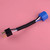 Davitu Cables, Adapters & Sockets - DWCX 1Pc Universal 17.5 cm H4 Bulb Ceramic Wire Wiring Harness Headlight Socket Connector Plug Extension