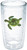 Tervis Green Turtle Made in USA Double Walled Insulated Tumbler Travel Cup Keeps Drinks Cold & Hot, 16oz - No Lid, Clear