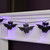 Lights4fun, Inc. 10 Wooden Bat Halloween Indoor Battery Operated LED String Lights
