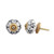 Indian Shelf 10 Pieces Pull Door Knob | Buttercup One Hole Cabinet Pulls | Cabinet Knobs Black | Cabinet Knob Ceramic | Kids Drawer Knobs | Dresser Knobs Kids