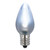 Vickerman C7 Ceramic LED Cool White Twinkle Bulb Nickel Base, 130V .96 Watts, 25 Bulbs per Pack