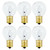 Lava Lamp Bulb 30W, The Lava Original Replacement Bulbs for 16-Inch Lava Lamps,Glitter Lamps,6 Pack