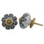 Indian Shelf 12 Pieces Vintage Pulls | Leaf Door Knob | Cabinet Knobs Modern Black | Knobs for Dresser Drawers Vintage Ceramic | Dressers Knobs | Western Drawer Pulls and Knobs