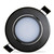 AIKUZ Tricolor Light LED Recessed Downlight Black Round Recessed Ceiling Panel Light Adjustable Rotating LED Recessed Spotlight Wide Voltage AC85-265V Household Commercial Lighting Downlight Ultra Sli
