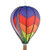 Premier Kites 22 in. Hot Air Balloon - Chevron Rainbow