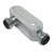 Southwire E-LR-075 3/4" Push Install Type EMT LR Conduit Body, Gray