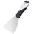 Mister Rui Paint Scraper, 3 Inch Small Putty Knife Scraper Tool for Wood, Stainless Steel Paint Scraper with Hammer End, Small Putty Knife Paint Scraper Tool Taping Knife