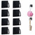 Kukiwhy 8 Pack Sink Sponge Holder for Kitchen Sink Premium Stainless Steel Rustproof Waterproof Quick Drying Small Strong Adhesive Sponge Holder