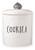 Rae Dunn Magenta Crown Cookie Canister - Stem Print Lettering