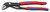 Knipex Tools 87 02 250 T BKA 10" Cobra Pliers, Tether Attachment-Comfort Grip,