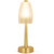 UMEXUS Cordless Table Small Lamp, Rechargeable Battery Operated Lamp, Portable 3 Way Touch Dimmable LED Night Light Bedside Nightstand Lamp for Bedroom, Restaurant, Bar, Dining Room, Patio, Gold
