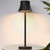 GEZHOUBA Cordless Table Lamp Rechargeable,6000mAh Battery Powered Table Light,2 Color Stepless Dimming, Portable LED Desk Lamp for Restaurant/Bedroom/Bars/Home Patio Outdoor(Black)