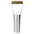 Dewayna Bulb Planter Tool, 6 Inches Depth Mark Hand Bulb Planter, Non-Bending Stainless Steel Bulb Planter Digger, Garden Bulb Transplanter with Comfortable Grip Wooden Handle for Tulip and Daffodils