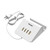 Solopen USB C Charging Station 25W USB C Charger Block with 2 USB C 20W PD Fast Charging Station for Multiple Devices for iPhone 14/13/12/11, Samsung Galaxy,iPad Pro
