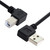 chenyang CY Left Angled USB 2.0 A Male to B Male Right Angled 90 Degree Cable 50cm for Printer Scanner Disk