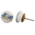 Indian Shelf 4 Pieces Nursery Knobs for Dresser | Flower Fancy Drawer Pulls and Knobs | Multicolor Drawer Pulls Single Hole | Ceramic Cabinet Knobs | Decorative Cabinet Knobs | Dresser Drawer Knobs