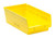Yellow Shelf Bin, 11-5/8 L x 6-5/8 W x 4 H