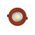 AIKUZ COB LED Recessed Downlight Retro Mahogany Color 65-90 Mm Mounting Aperture Recessed Spotlight Tri-Color Light Round LED Embedded Ceiling Light for Home Commercial Lighting Ultra Slim (Color : 5