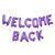 Welcome Back Letter Balloons Multicolor 16 Inch Foil Mylar Balloon Banner Back to Office and Home Back to School Party Decorations Retirement Celebrate Party Supplies (Welcome Back Purple) Welcome Back Letter Balloons Multicolor 16 Inch Foil Mylar Balloon Banner Back to Office and Home Back to School Party Decorations Retirement Celebrate Party Supplies (Welcome Back Purple)